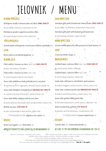 Opinii despre Restoran HAS în Zagreb - Gastronomija i ugostiteljstvo