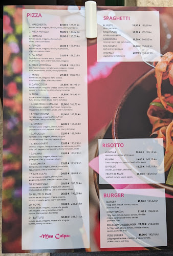 Comentarii opinii despre Mea Culpa Pizzeria & Trattoria Dubrovnik