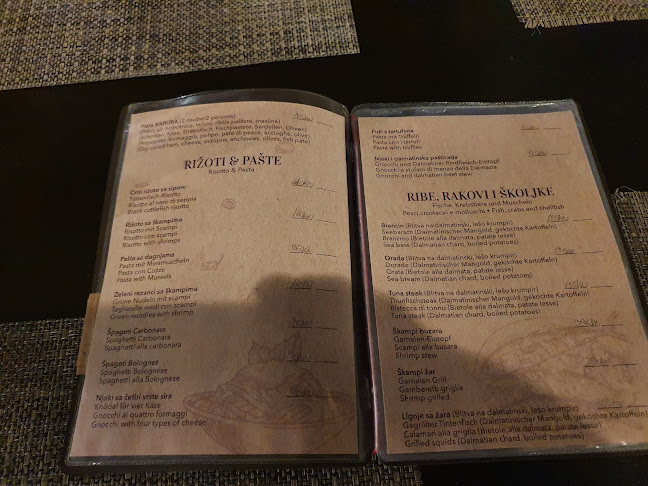 KONOBA Karuba - Gastronomija i ugostiteljstvo