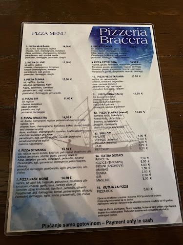 Bracera - Gastronomija i ugostiteljstvo