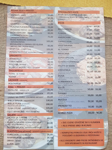 Opinii despre Pizzeria Gušti în Crikvenica - Gastronomija i ugostiteljstvo