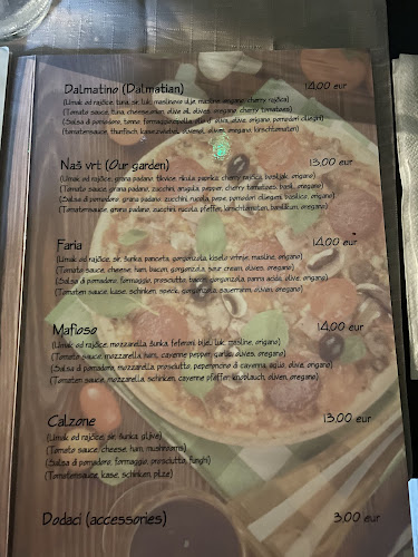 Faria - Garden & terrace / Restaurant & Pizza - Gastronomija i ugostiteljstvo