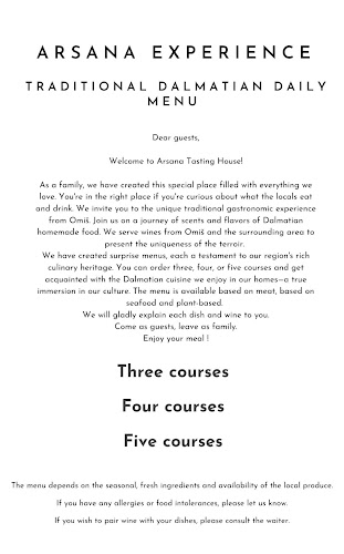 Comentarii opinii despre Arsana Tasting House