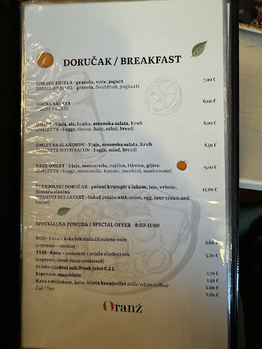 Oranž Bistro & Wine Bar - Gastronomija i ugostiteljstvo