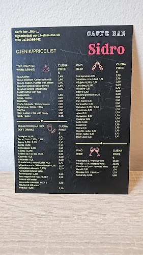 Caffe bar Sidro