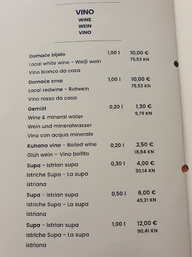 Opinii despre Restoran konoba Marino în Gračišće - Gastronomija i ugostiteljstvo