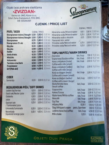 Restaurant Zvizdan - Omiš