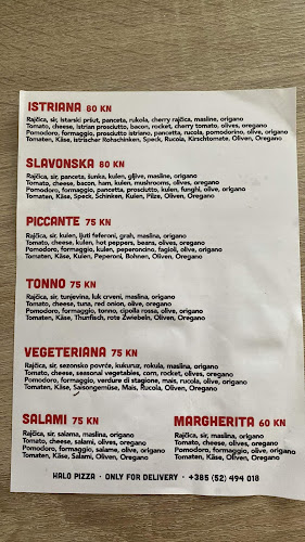 Opinii despre Halo Pizza Delivery în Poreč - Gastronomija i ugostiteljstvo