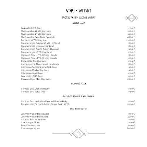 Esplanade 1925 Lounge & Cocktail Bar - Gastronomija i ugostiteljstvo