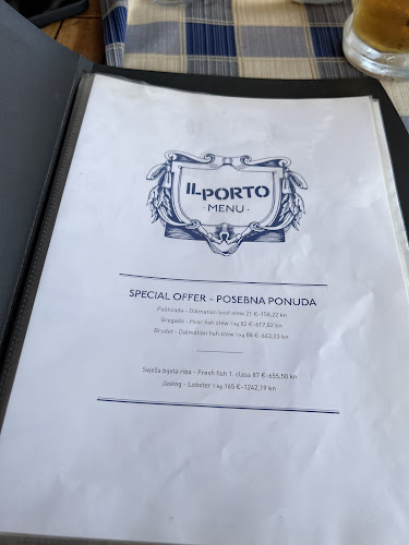 Il Porto - Gastronomija i ugostiteljstvo