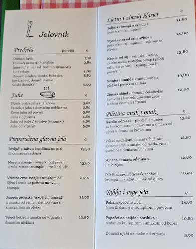 Opinii despre Seoski turizam Kezele în Graberje Ivanićko - Gastronomija i ugostiteljstvo