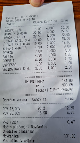 Konoba Duga - Okrug Gornji