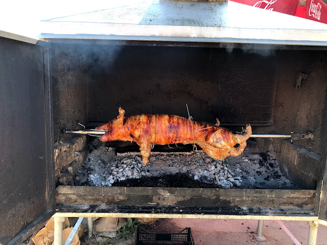 Restaurant Gromaca /Losinj-Cres/ lamb /Spanferkel /maialino - Belej