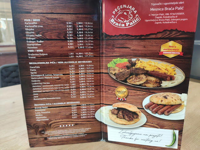 Opinii despre Pečenjara Braća Palić în Zagreb - Gastronomija i ugostiteljstvo