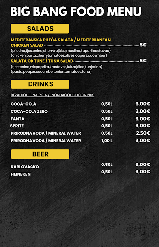 Opinii despre Fast Food Big Bang în Hvar - Gastronomija i ugostiteljstvo