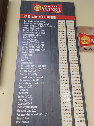 Fast Food Maske - Nova Gradiška