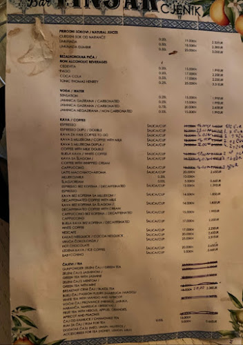 Caffe Bar Finjak - Zagreb