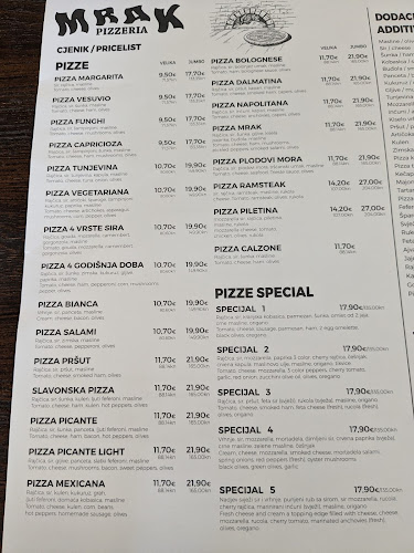 Comentarii opinii despre Pizzeria Mrak