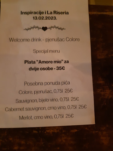 Opinii despre La Riseria WineBar Trattoria în Zagreb - Gastronomija i ugostiteljstvo