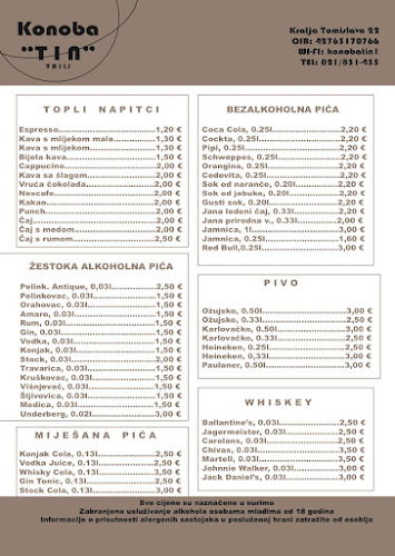 Opinii despre Konoba “Tin” Trilj în Trilj - Gastronomija i ugostiteljstvo