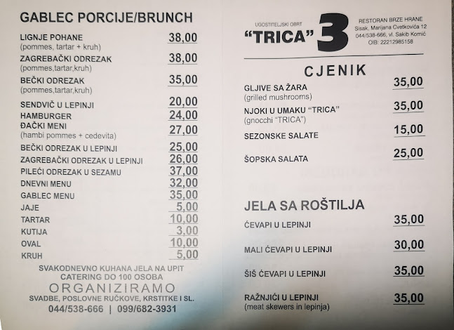 Restoran Trica