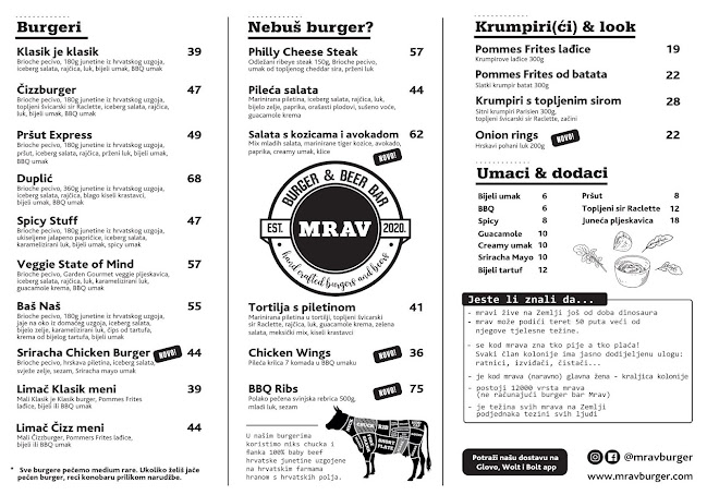 Burger & Beer Bar Mrav
