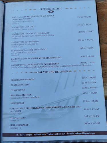 Opinii despre Na Kapeli în Tinjan - Gastronomija i ugostiteljstvo