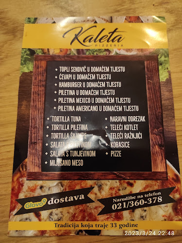 Opinii despre Pizzeria Kaleta în Split - Gastronomija i ugostiteljstvo
