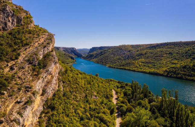Panorama Roški Slap - Rupe
