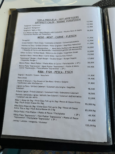 Restaurant & lounge Sopravento - Gastronomija i ugostiteljstvo