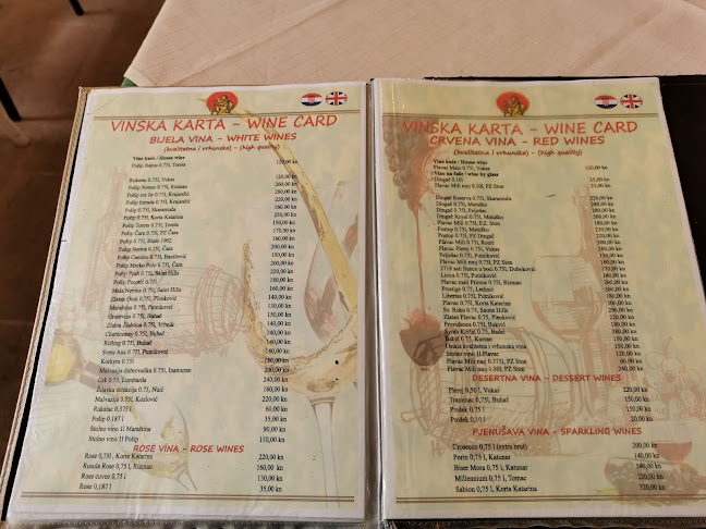 Konoba Bakus - Gastronomija i ugostiteljstvo