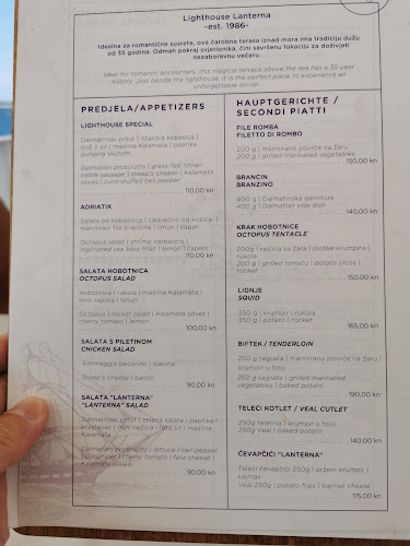 Opinii despre Lanterna Grill & Gourmet în Mali Lošinj - Gastronomija i ugostiteljstvo