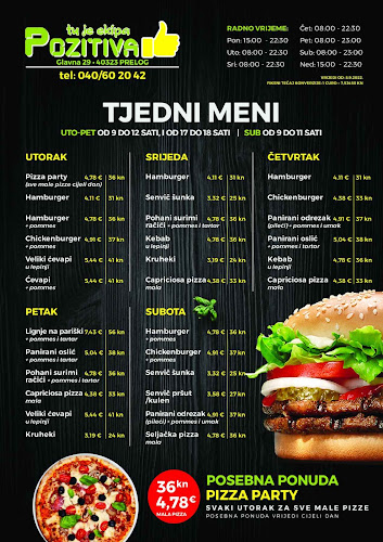 Opinii despre Pozitiva în Prelog - Gastronomija i ugostiteljstvo