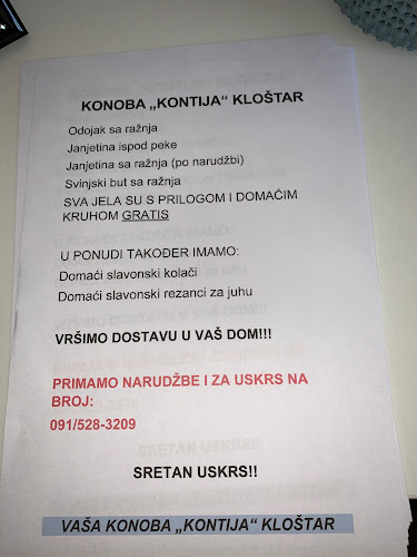 Opinii despre Konoba Kontija în Kloštar - Gastronomija i ugostiteljstvo