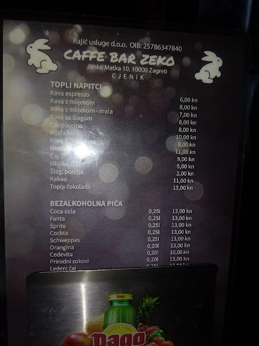 Opinii despre Caffe bar Zeko în Zagreb - Gastronomija i ugostiteljstvo