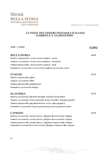 Comentarii opinii despre BELLA ISTRIA PIZZERIA RISTORANTE SVETI LOVREČ