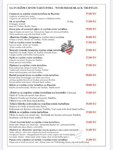 Tartufo Vero Restaurant “Stara Ostarija” Buzet - Gastronomija i ugostiteljstvo