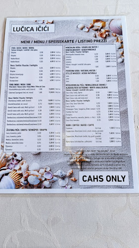Opinii despre Restoran "Lučica" în Ičići - Gastronomija i ugostiteljstvo