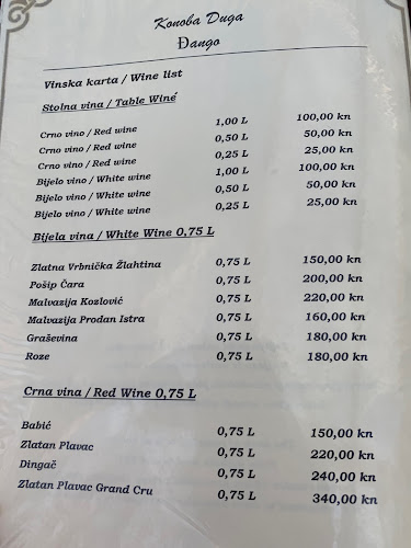 Opinii despre Konoba Duga în Okrug Gornji - Gastronomija i ugostiteljstvo