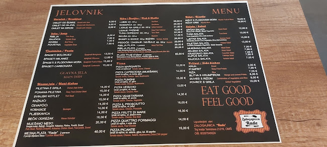 Comentarii opinii despre Zalogajnica "Rade"