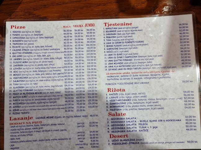 Comentarii opinii despre Pizzeria Oro-Goro