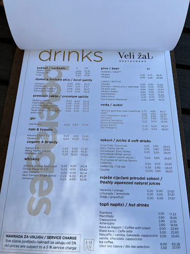 Opinii despre Veli Žal Restaurant în Mali Lošinj - Gastronomija i ugostiteljstvo