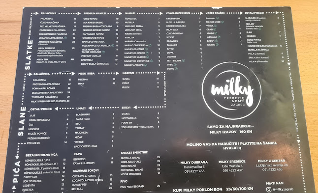 Milky Središće - Zagreb