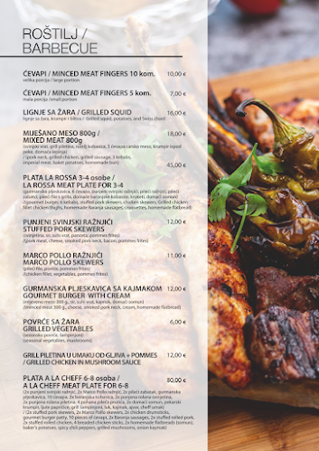 Opinii despre Restoran i Pizzeria La Rossa Knin în Knin - Gastronomija i ugostiteljstvo