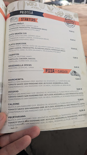 Pizzeria&burgerbar BARCODE