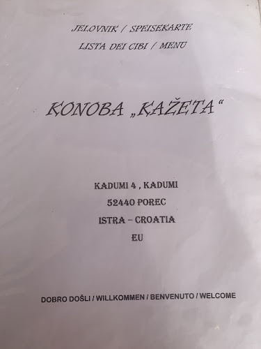 Opinii despre Konoba Kažeta în Poreč - Gastronomija i ugostiteljstvo