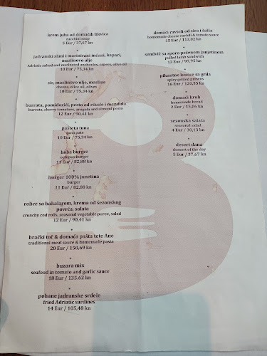 Konoba Bokuncin - Gastronomija i ugostiteljstvo