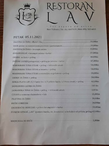 Restoran Lav - Buzin