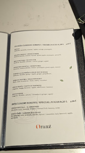 Oranž Bistro & Wine Bar - Zagreb