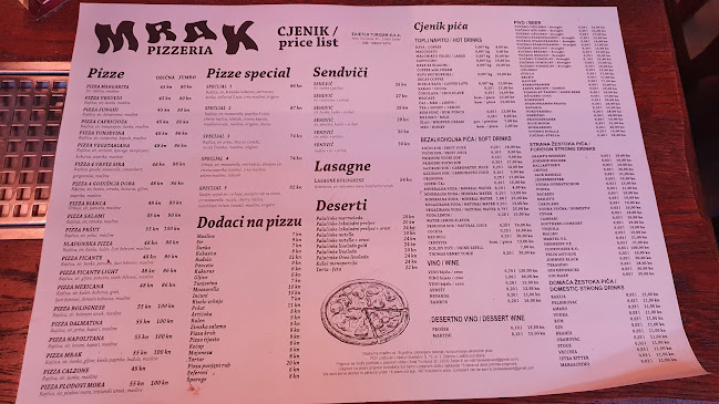 Pizzeria Mrak